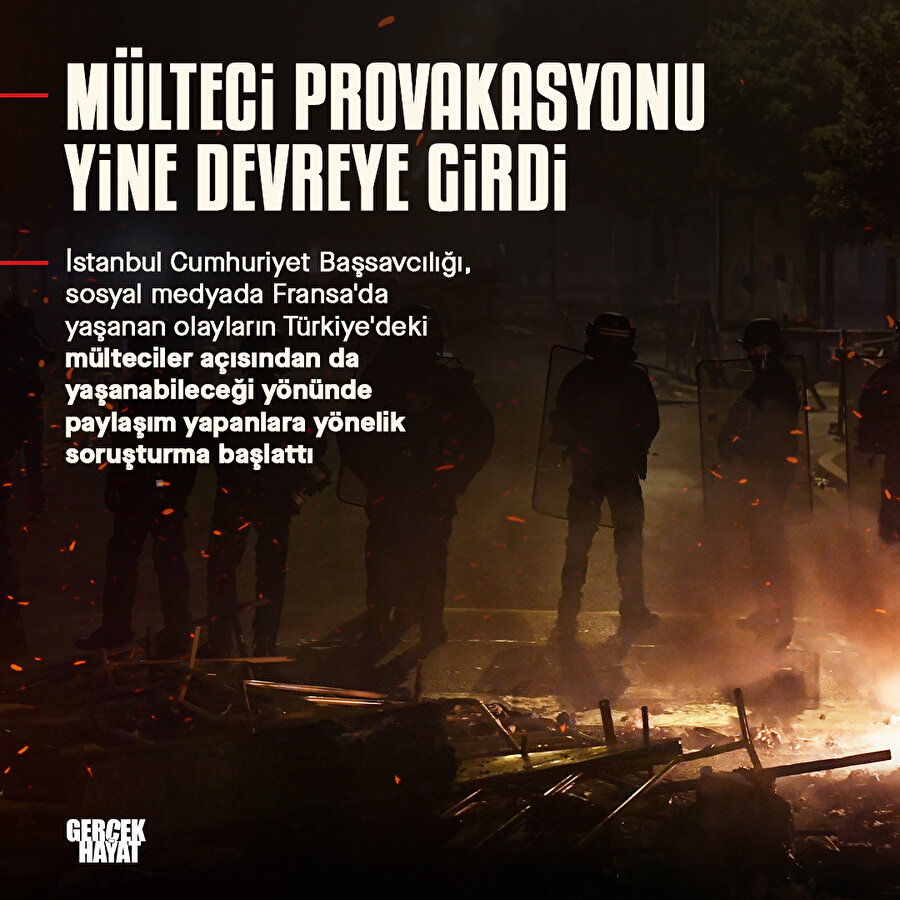 Kaosu Türkiye'ye sıçratmaya çalışıyorlar