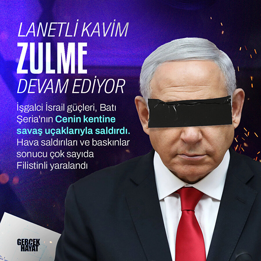 İşgalci İsrail Cenin'e saldırdı