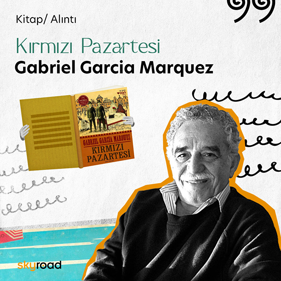 Skyalıntı: Kırmızı Pazartesi - Gabriel Garcia Marquez 📖