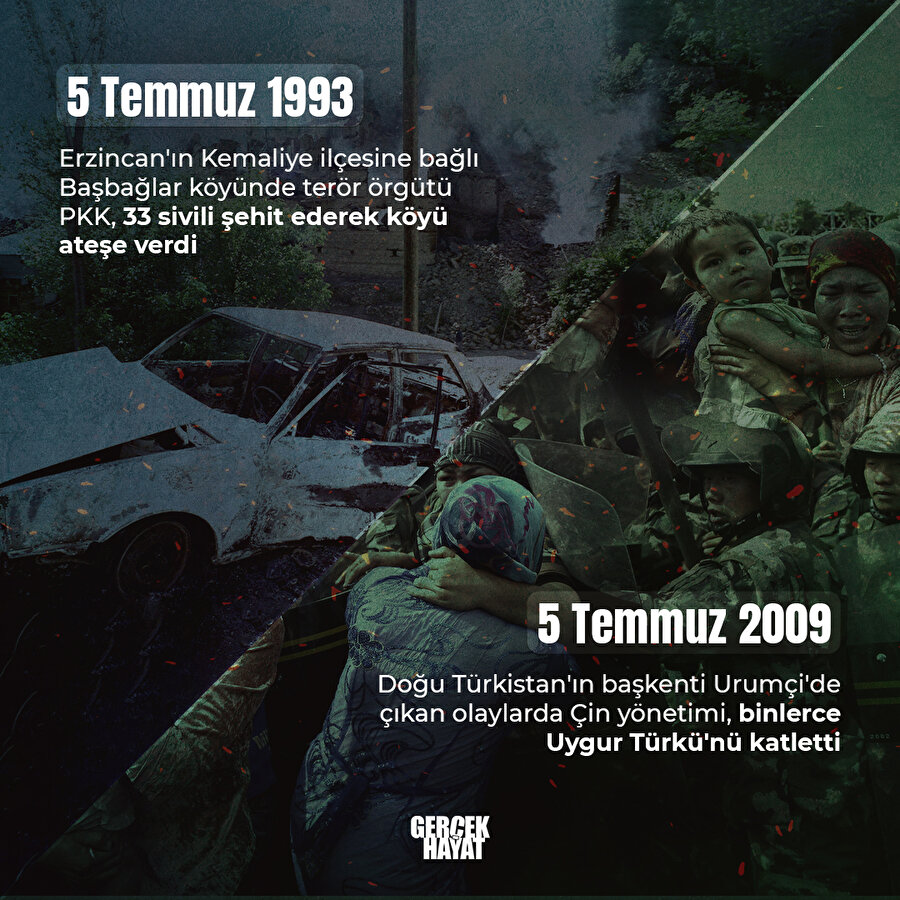 Başbağlar ve Urumçi Katliamları