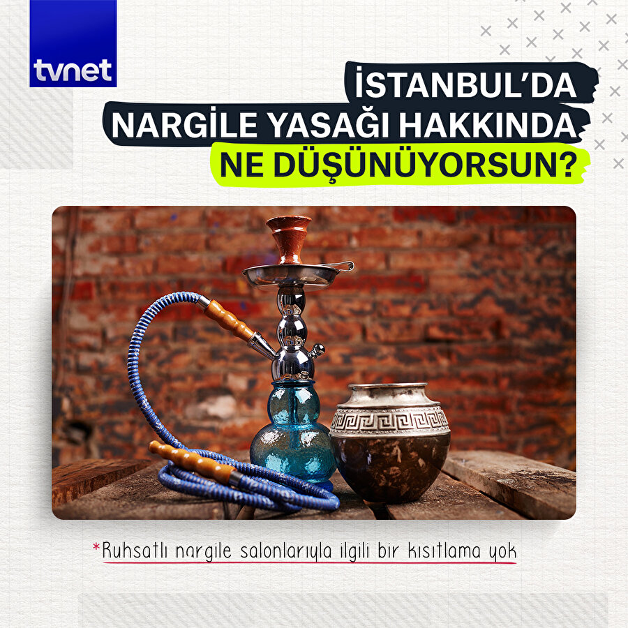 Sahil ve ormanlara nargile yasağı