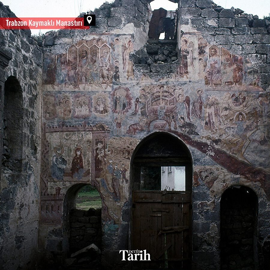 Trabzon'un meçhûl eseri "Kaymaklı Manastırı"