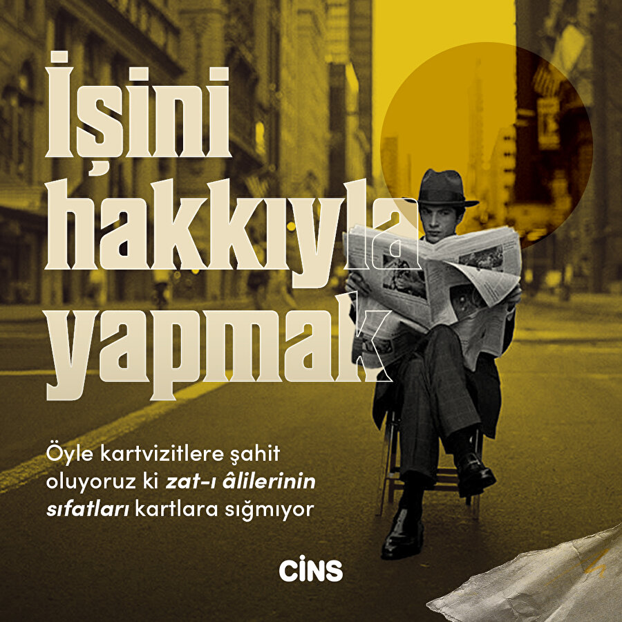 İşini hakkıyla yapmak 