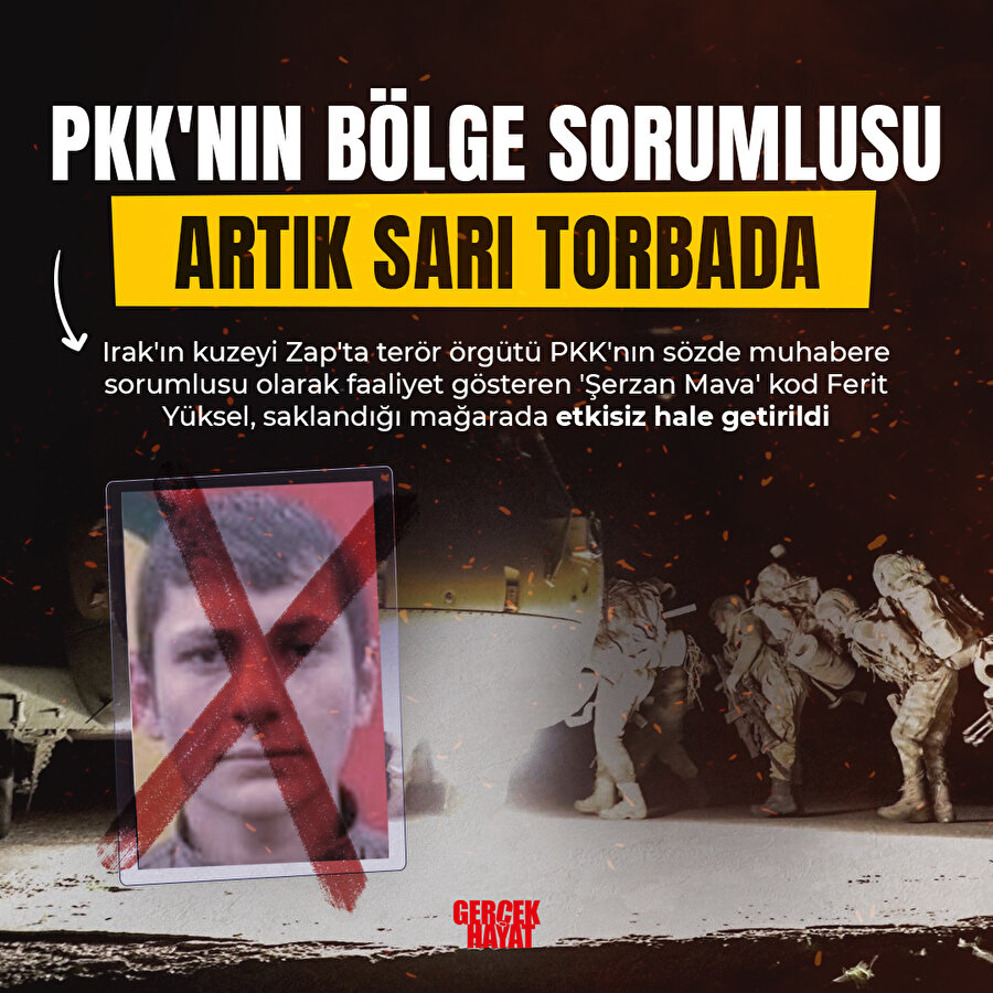PKK'ya Zap'ta ağır darbe