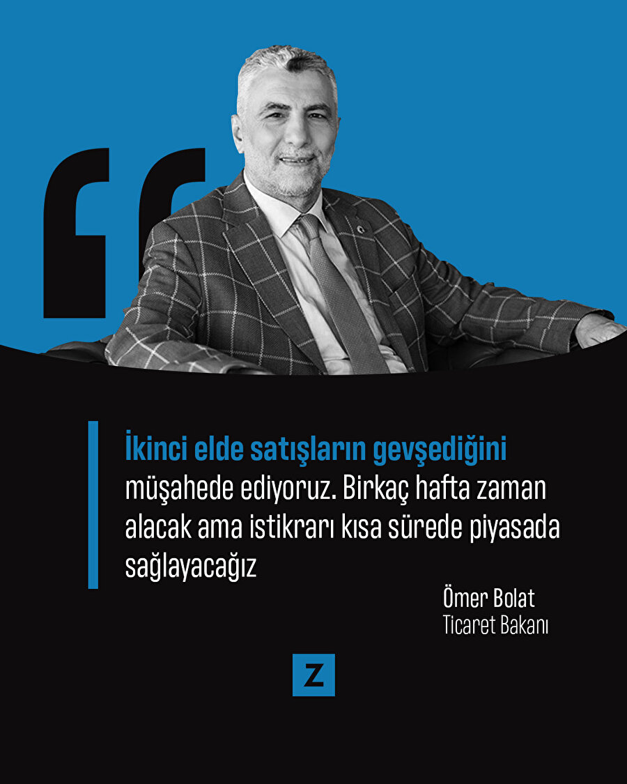 Ticaret Bakanı Bolat: İkinci el araçta satışların gevşediğini müşahede ediyoruz