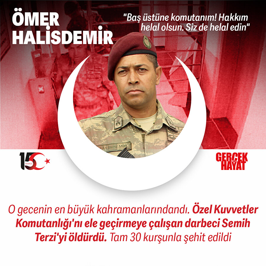 15 Temmuz Şehitlerimiz