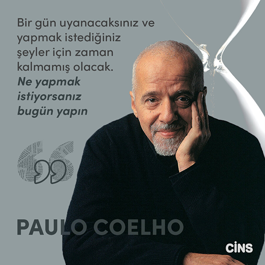 Paulo Coelho'dan 'an' üzerine 