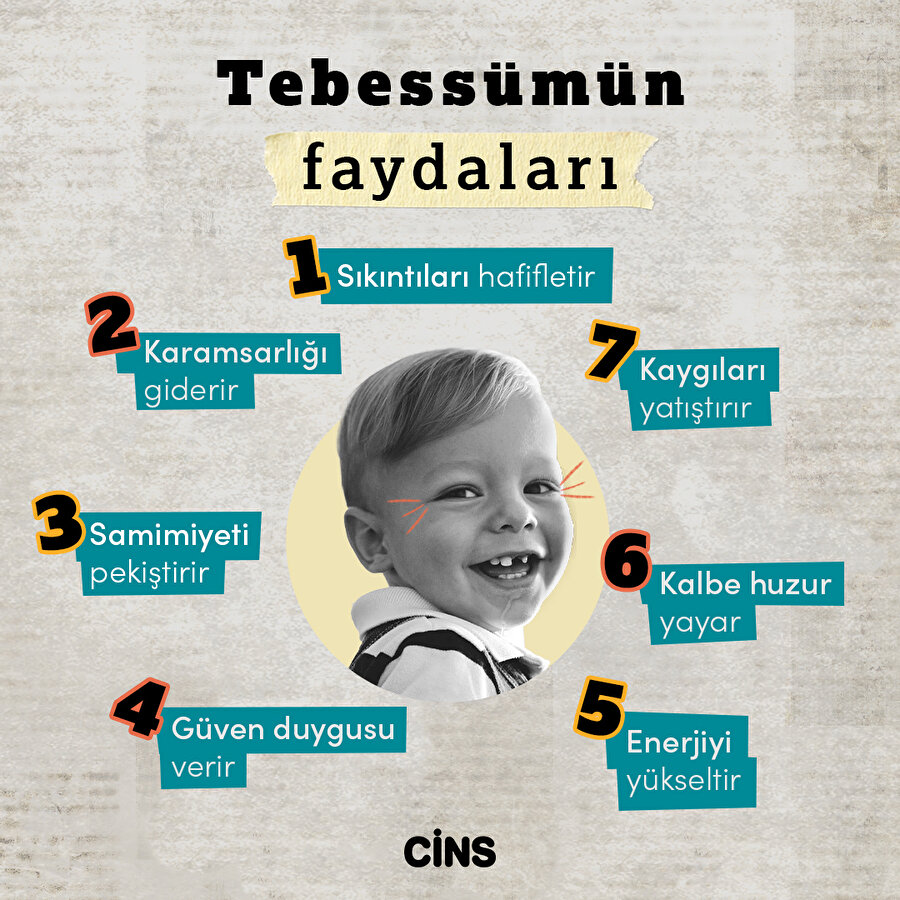 Tebessümün faydaları 