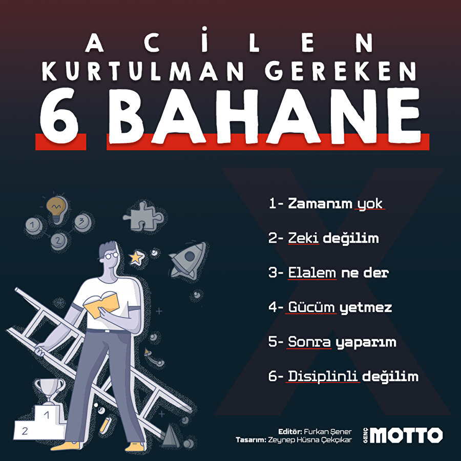 Acilen kurtulman gereken 6 bahane 