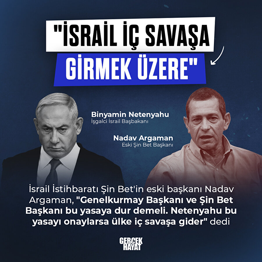 İsrail baharı kapıda: İç savaş bekleniyor