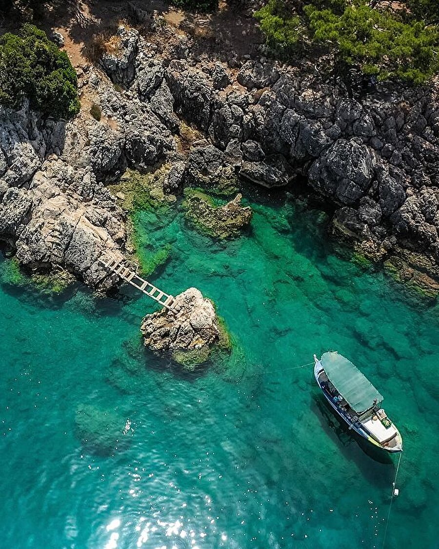 Cam gibi berrak sularıyla bir koy: Korsan Koyukor ✨