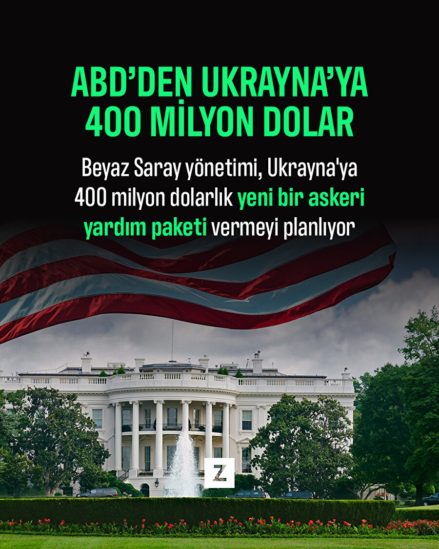 ABD’den Ukrayna’ya 400 milyon dolar