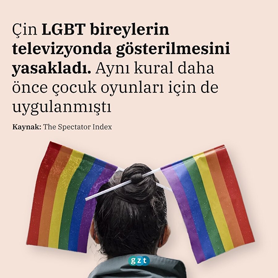 Çin LGBT bireylerin televizyonda gösterilmesini yasakladı