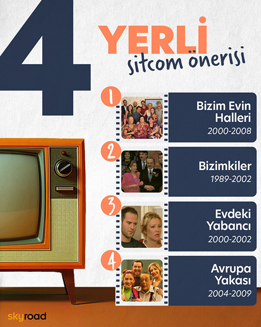 4 yerli sitcom önerisi 📺