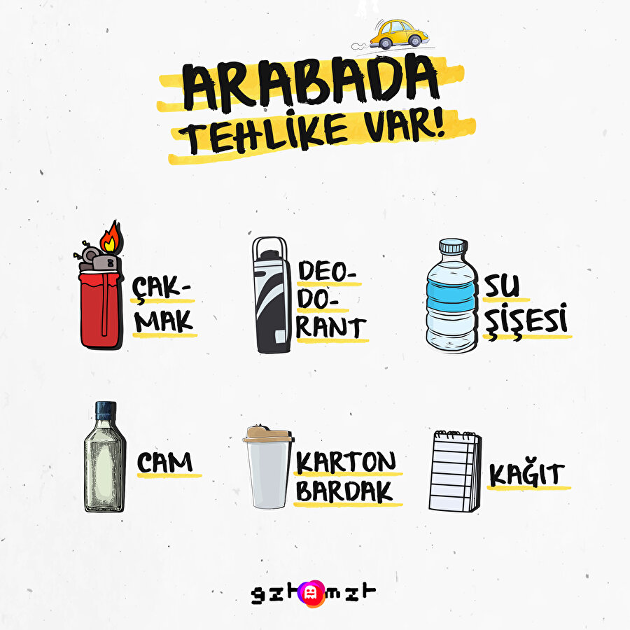 Arabada tehlike var!