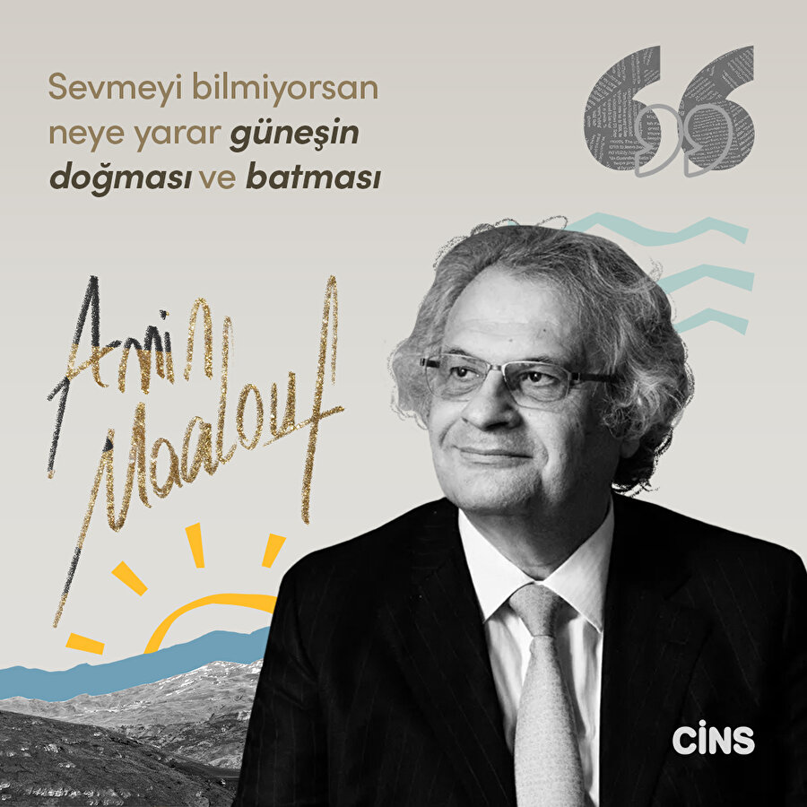 Amin Maalouf: Sevmek üzerine