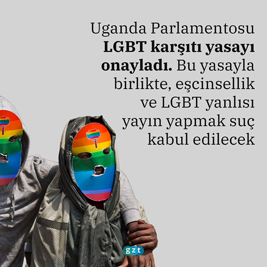 Uganda Parlamentosu LGBT karşıtı yasayı onayladı