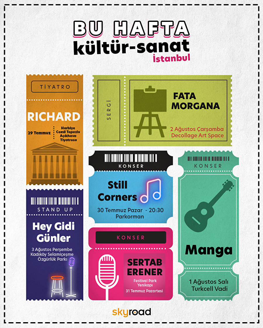 Bu hafta kültür sanat 🎭🎶