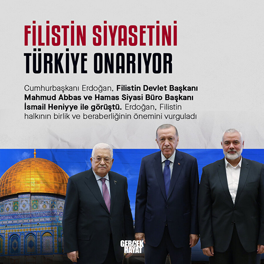 Erdoğan Filistinli liderleri neden bir araya getirdi?