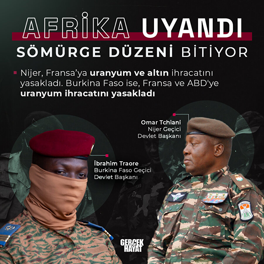 Nijer ve Burkina Faso, Fransa'ya baş kaldırdı