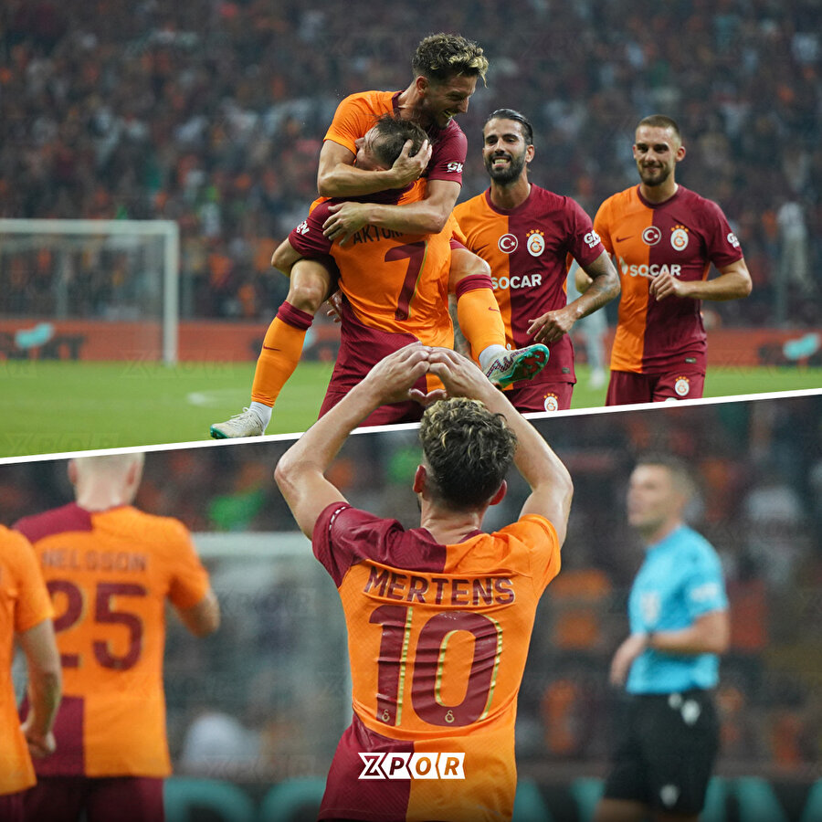 Mertens attı, Galatasaray tur atladı
