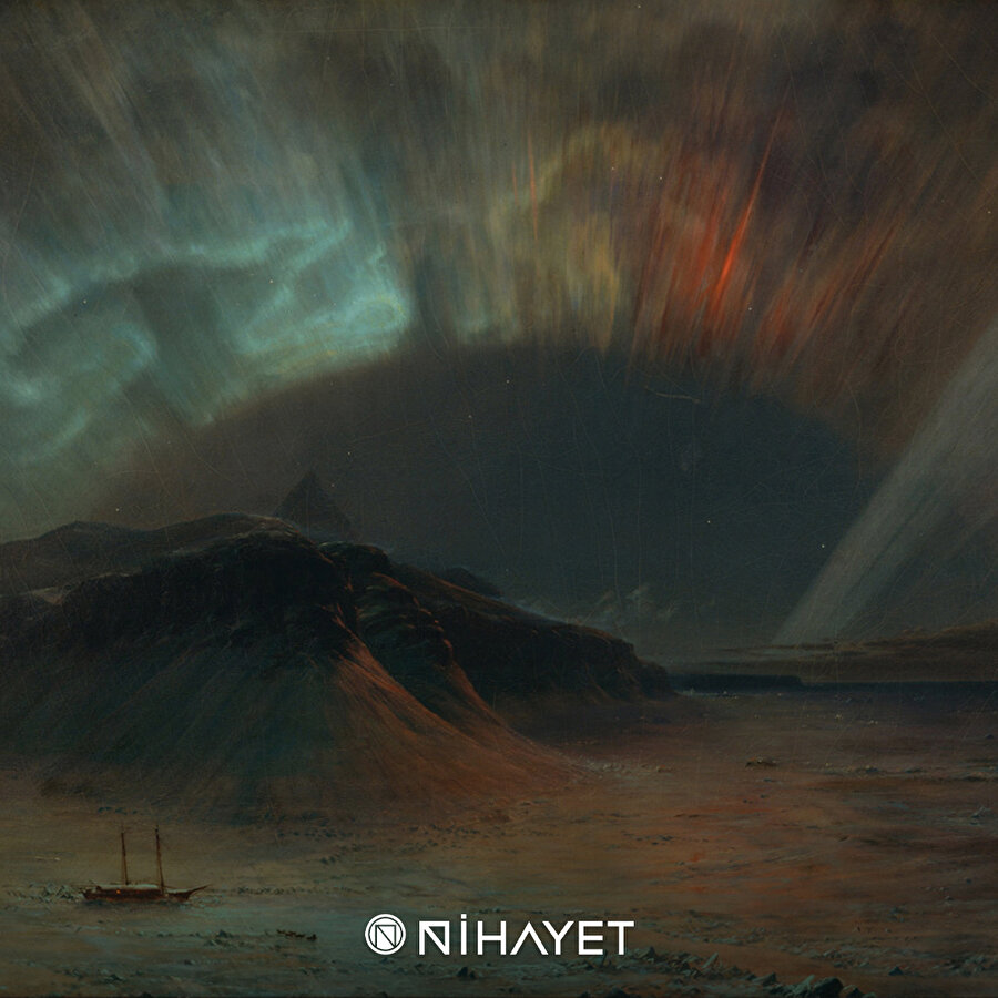 Kuzey ışıklarının resmi