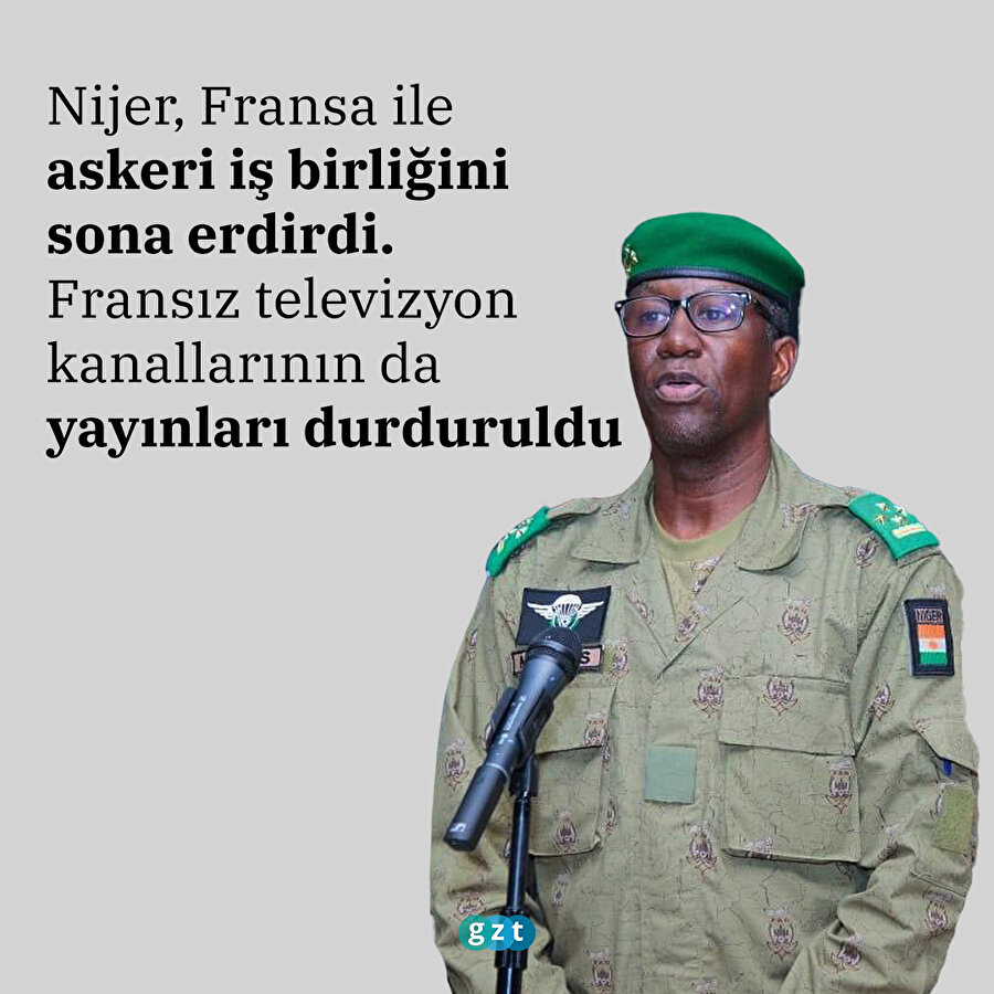 Nijer, Fransa ile askeri iş birliğini sona erdirdi