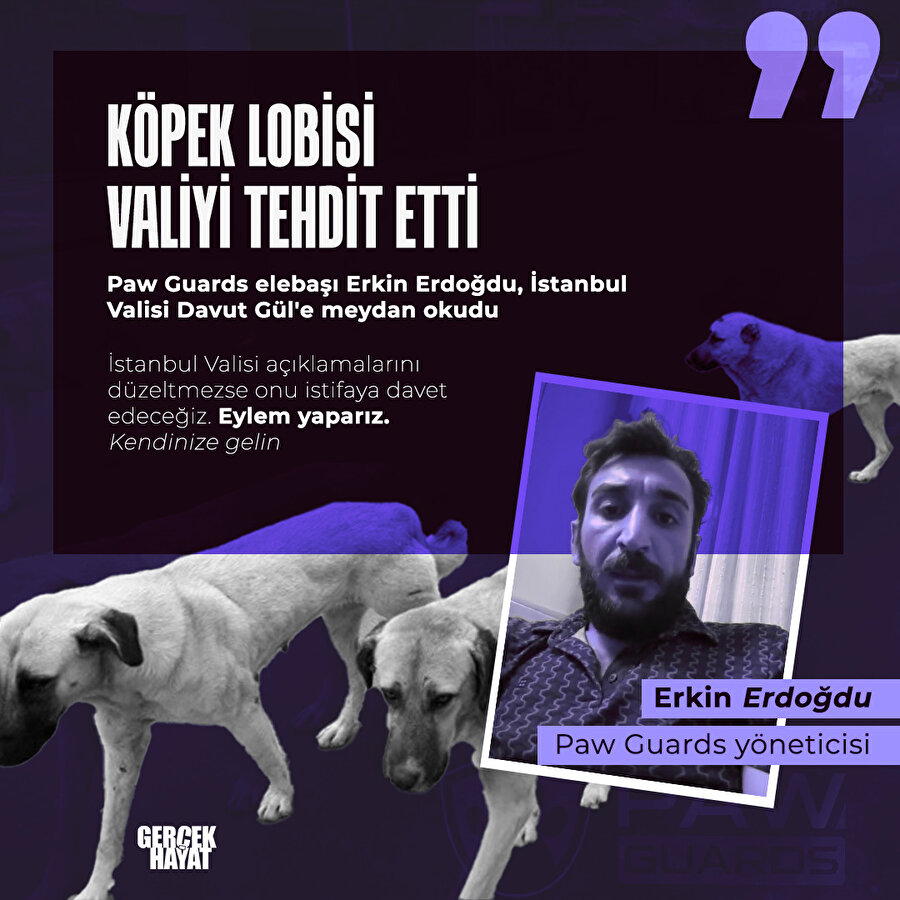 Vali Davut Gül'ü tehdit etti