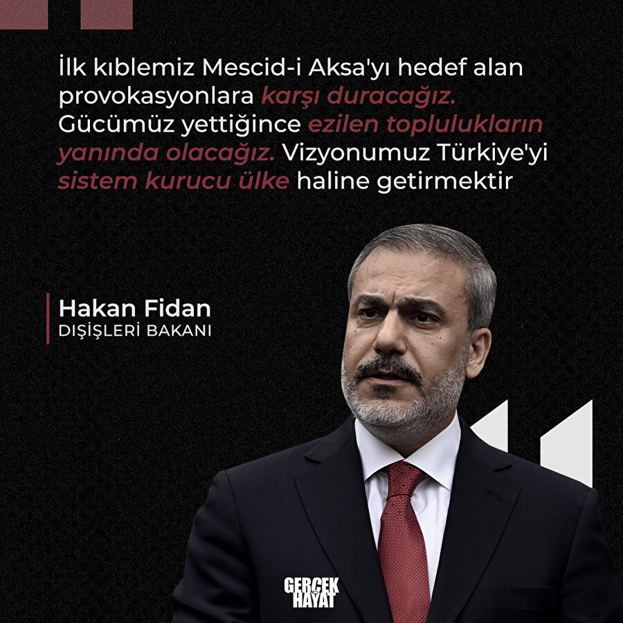 Dışişleri Bakanı Fidan'dan önemli açıklamalar