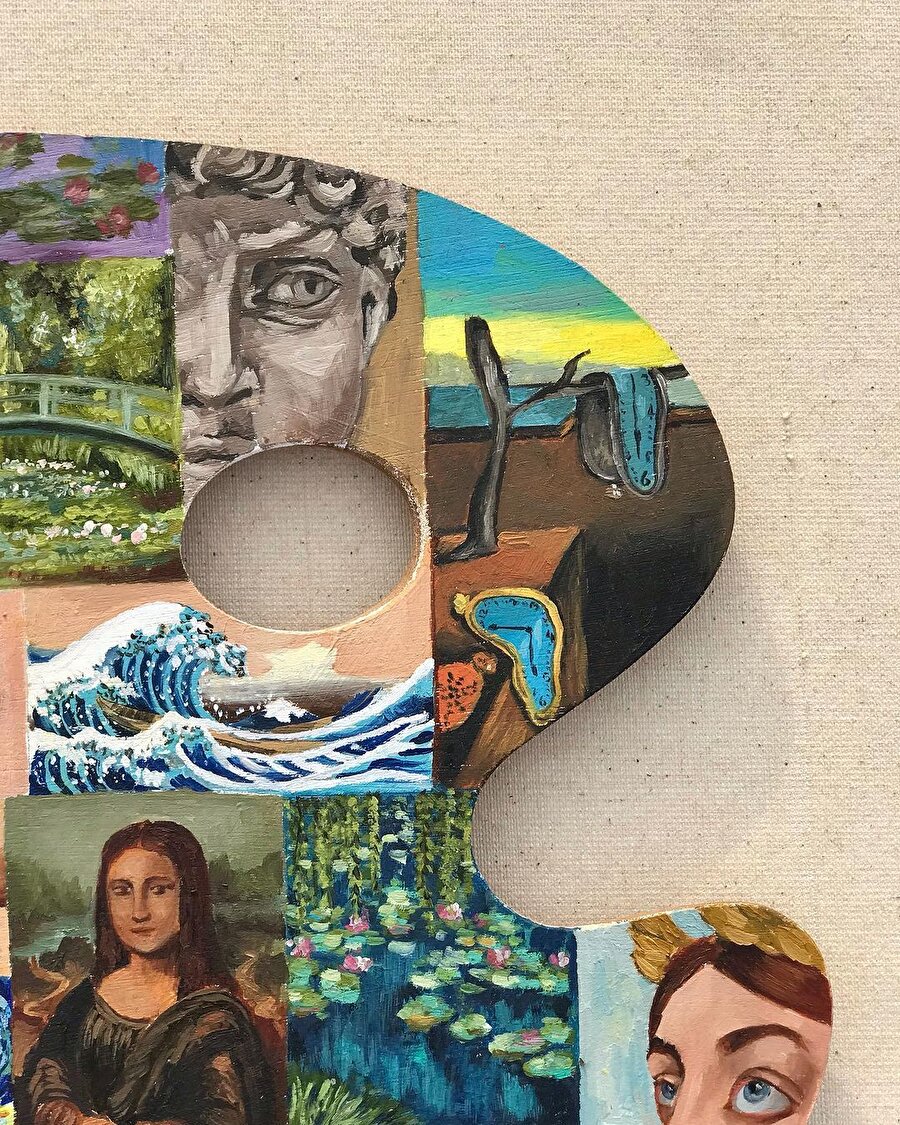 Bütün şaheser tablolar tek palette 🎨