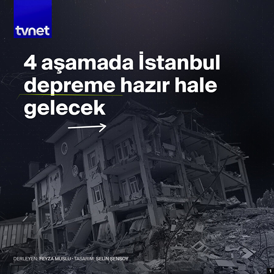  İstanbul 4 aşamada depreme hazır hale gelecek