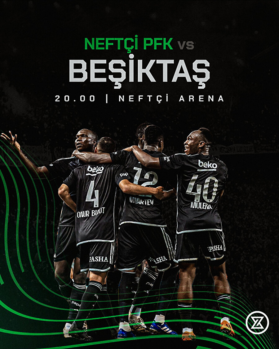 Beşiktaş, Neftçi deplasmanında