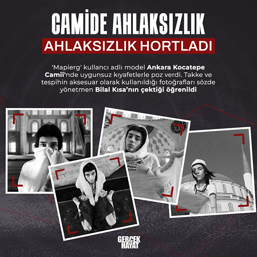Ahlaksızlıklarını camiye de taşıdılar
