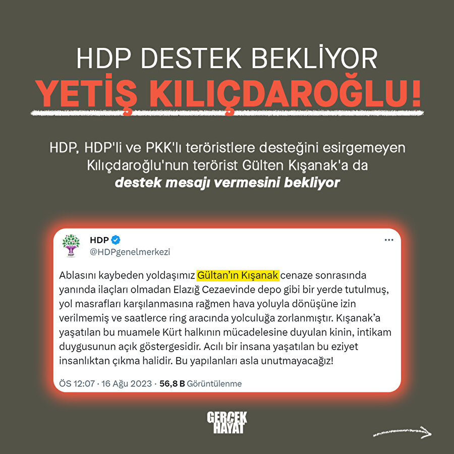 Kılıçdaroğlu'nun HDP/PKK ilişkisi