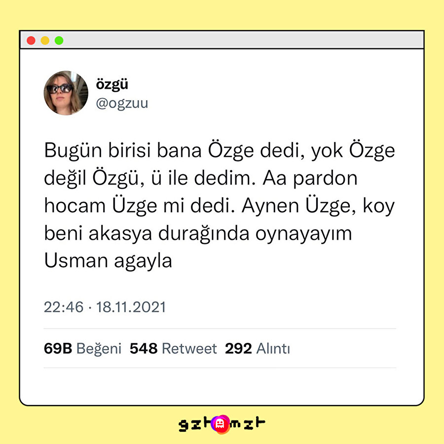Kendine ÖZGÜ bir şaka olmuş