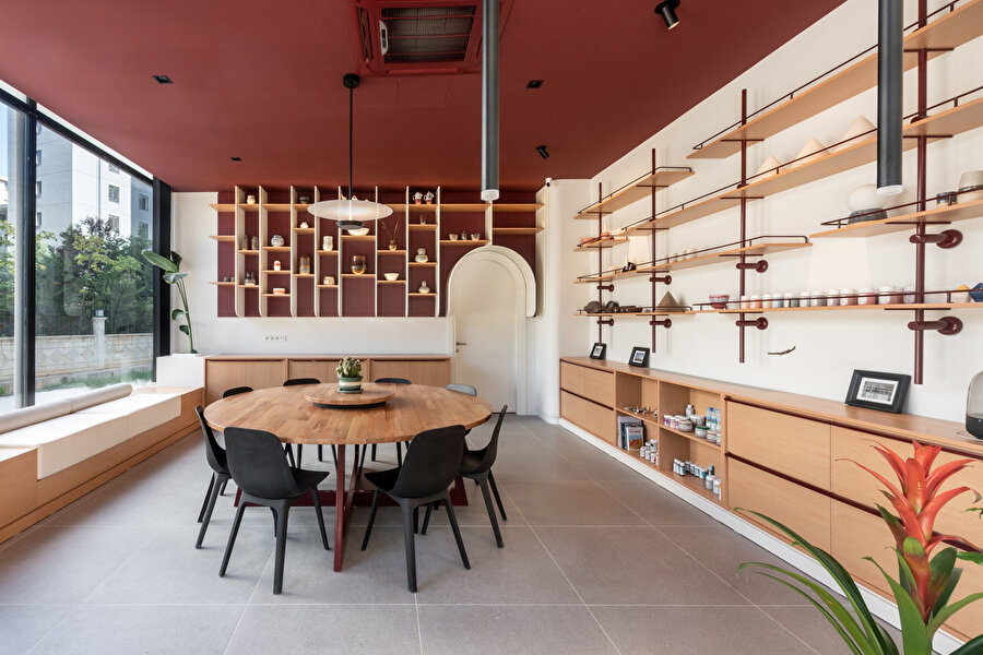 Kozyatağı'nda yer alan soft ofis tasarımı 