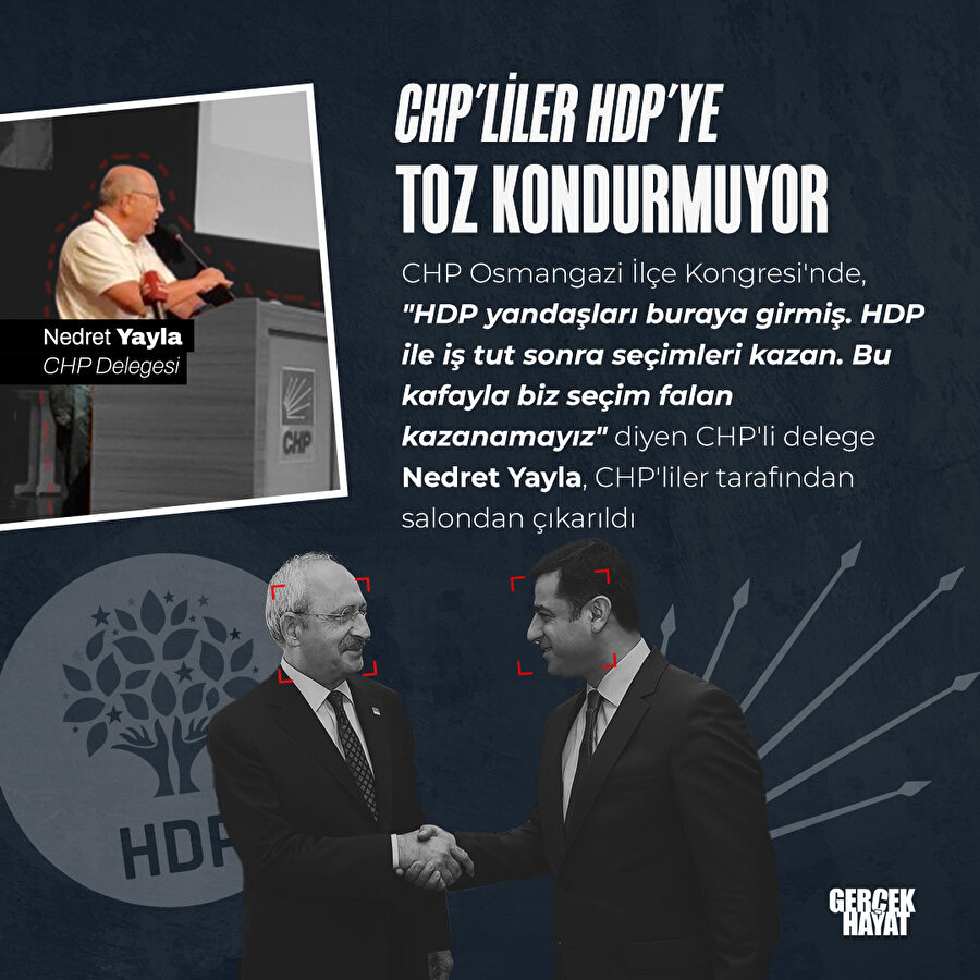 CHP Kongresi'nde HDP'ye sahip çıktılar