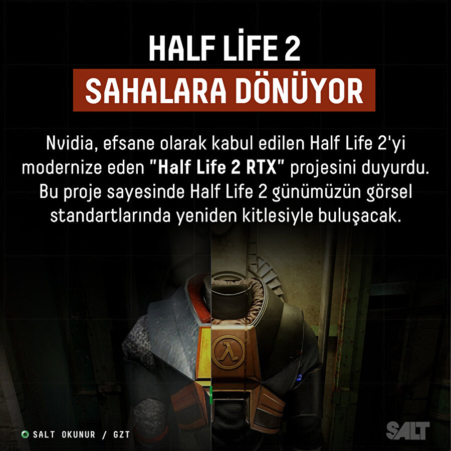 Half Life 2 Sahalara Dönüyor