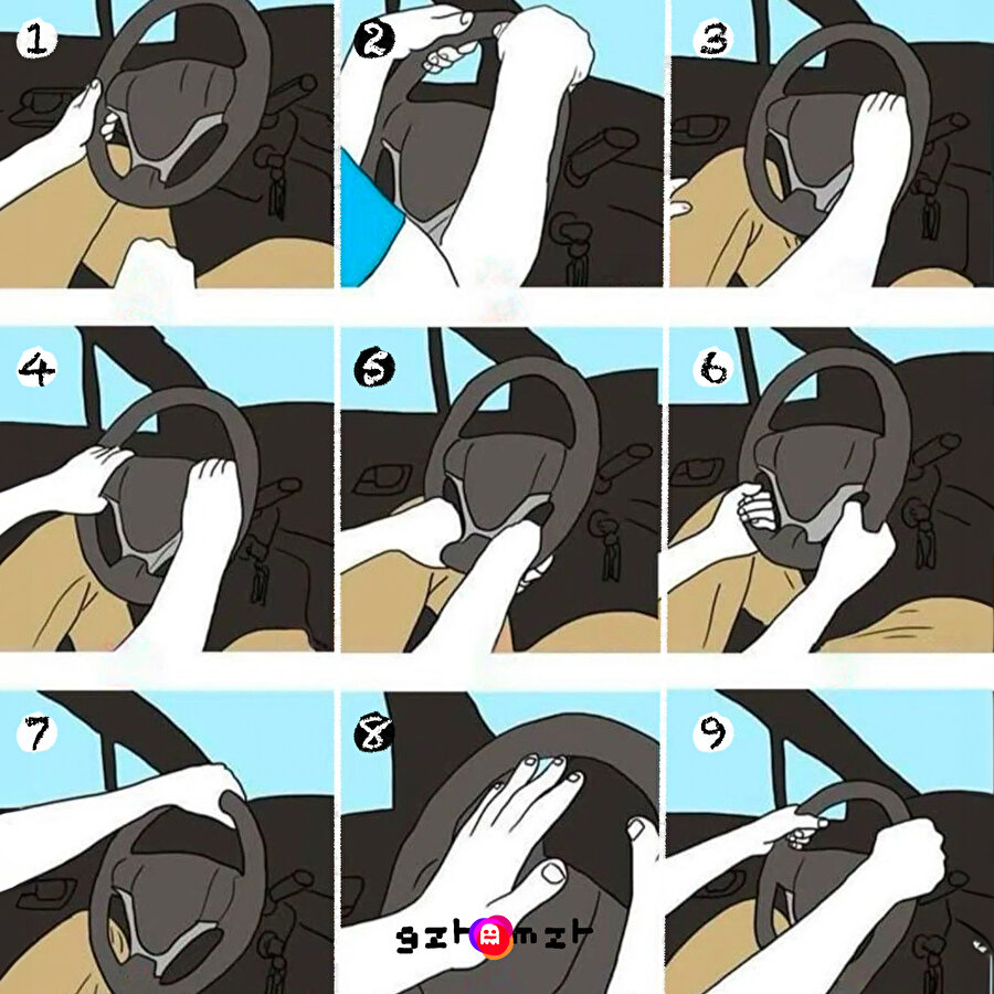 Direksiyonu nasıl tutuyorsunuz?