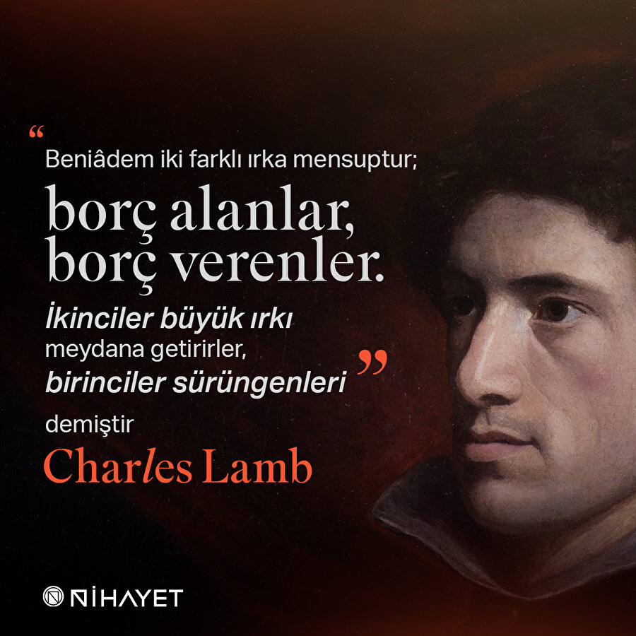Charles Lamb insanlık için ne dedi?