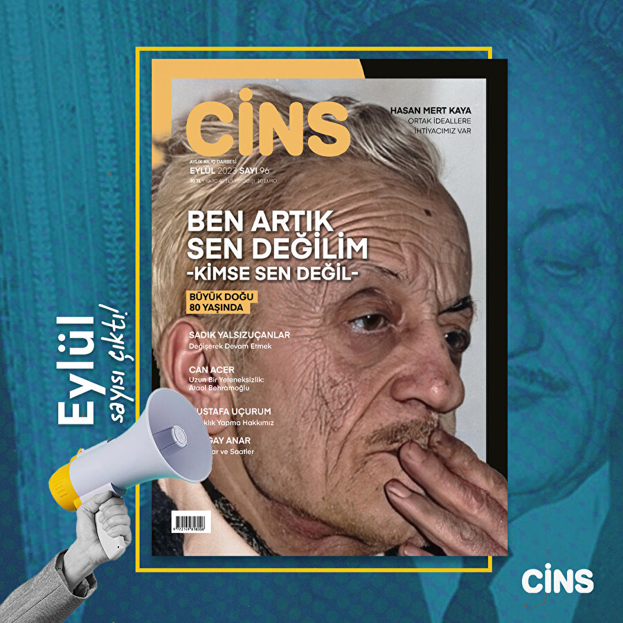 Cins Eylül sayısı çıktı! 