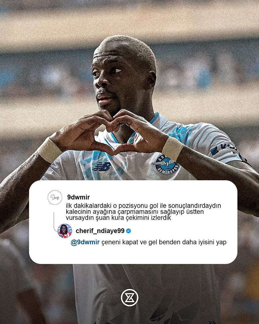 Adana Demirsporlu futbolcudan taraftara yanıt