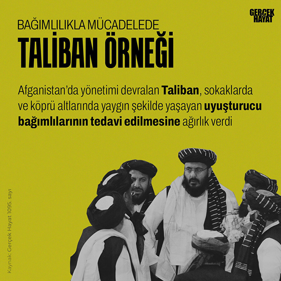 Taliban'ın uyuşturucuyla mücadelesi