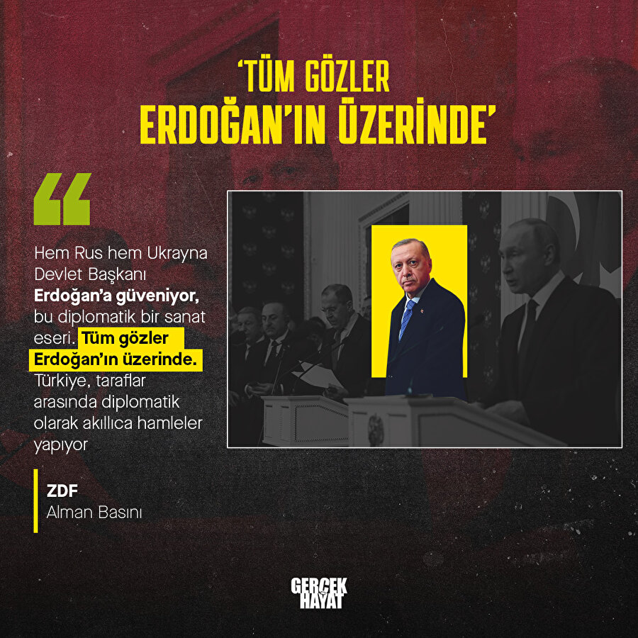 Alman medyası ZDF'den Erdoğan analizi
