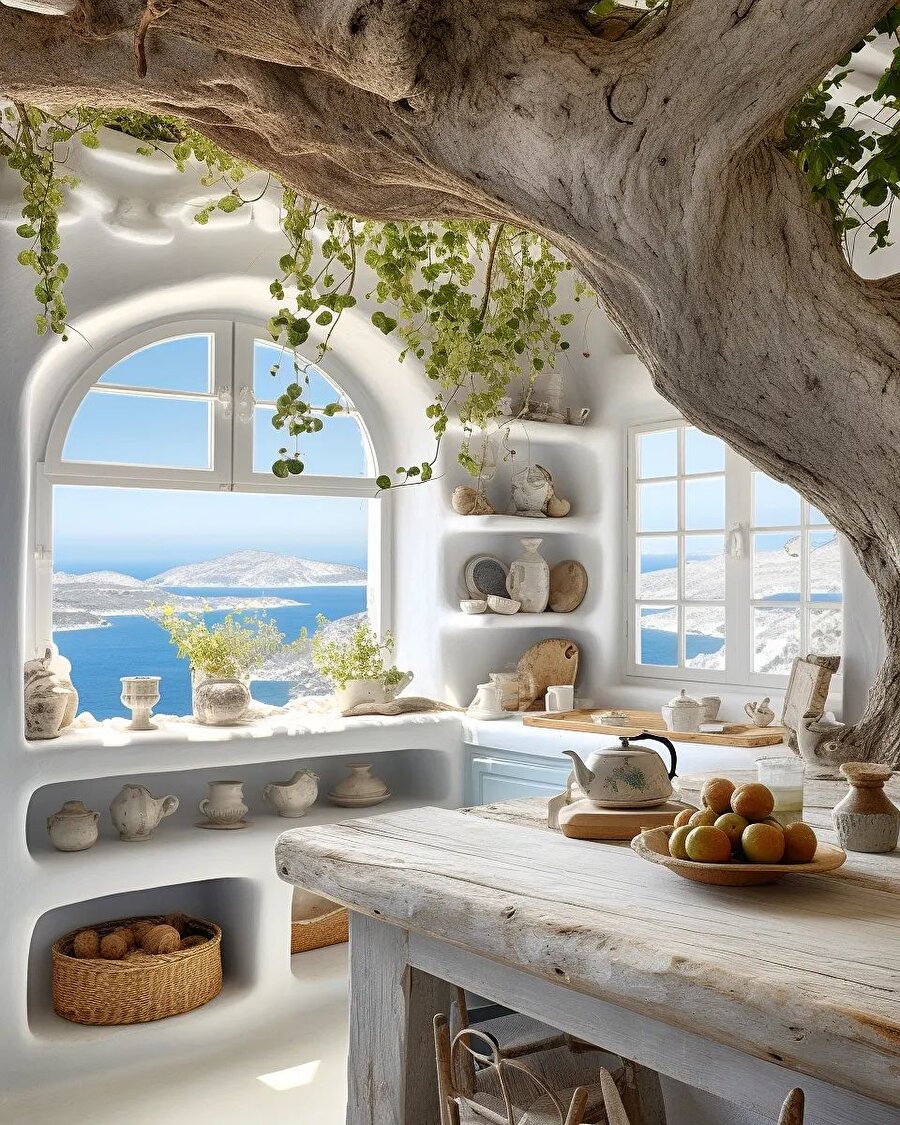 Antik zeytin ağacının yapay zeka ile dönüşümü ✨