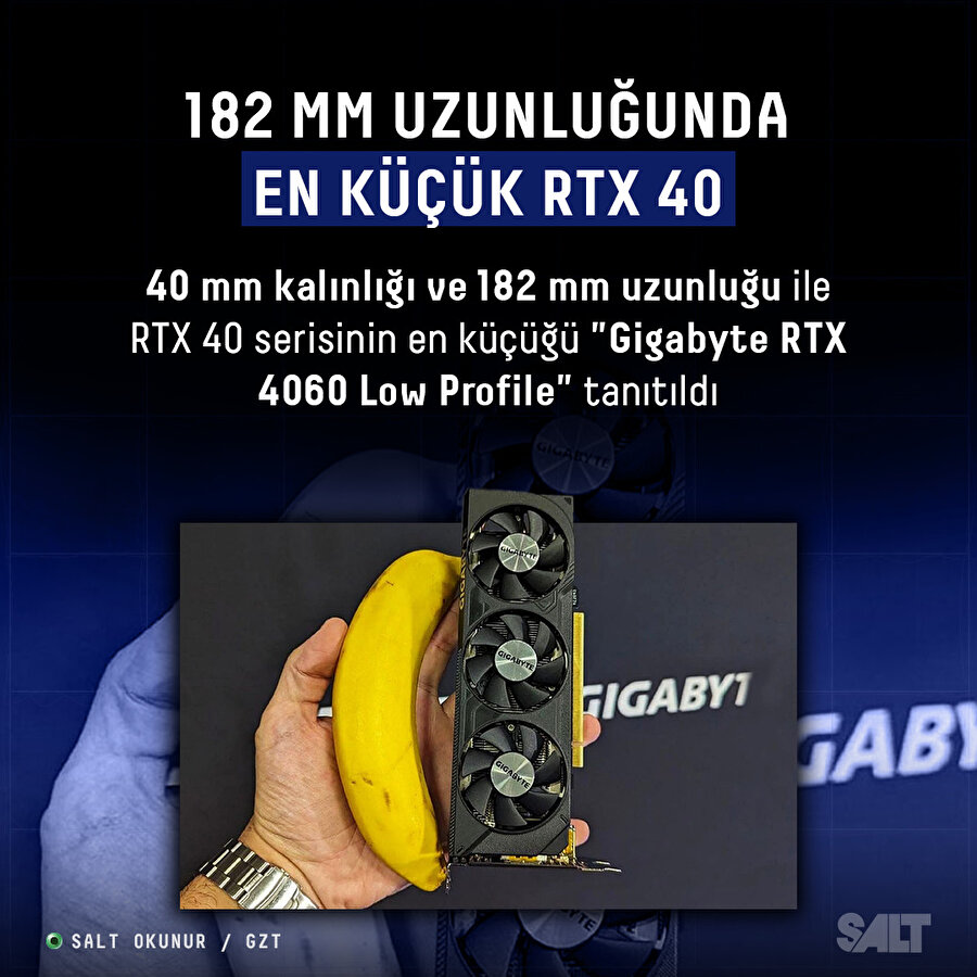 182 mm Uzunluğunda en küçük RTX 40
