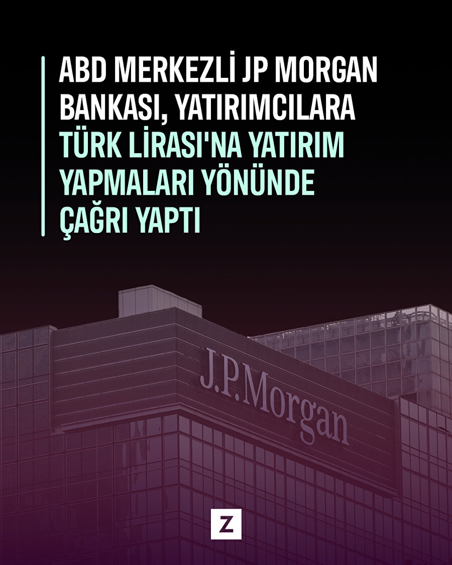 JP Morgan'dan TL çağrısı