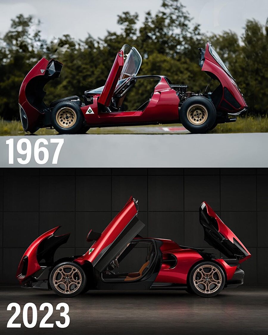 İkonik tasarımıyla sanatsal bir başyapıt: Alfa Romeo 33 Stradale! 