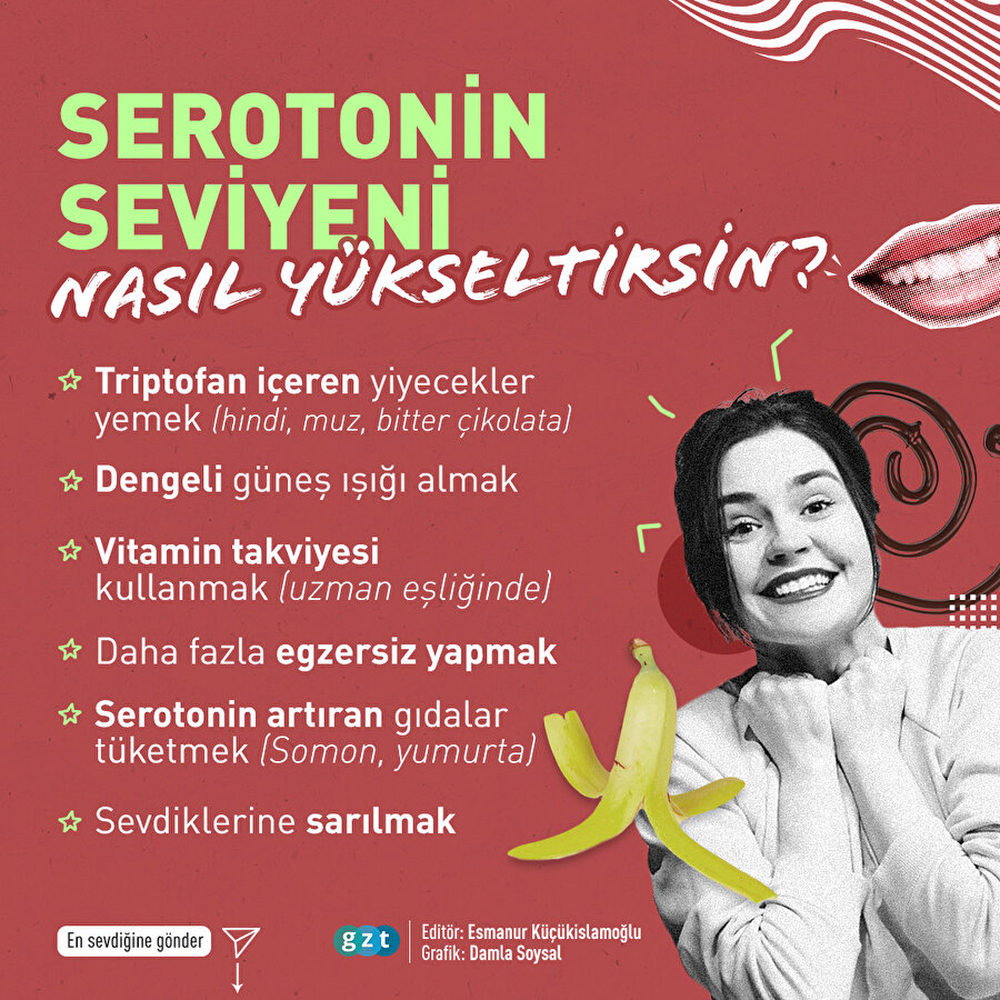 Mutluluk hormonunu artırmanın yolları 🚀