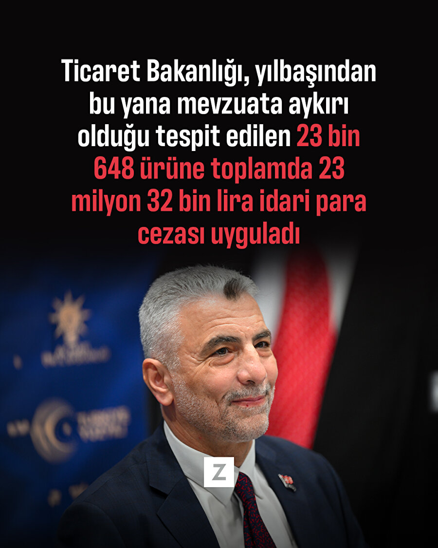 Ticaret Bakanlığı'ndan ceza uygulaması